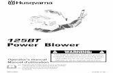 Power Blower - JustAnswerww2.justanswer.com/Uploads/MR/Mr2cycle/2012-09-16_025853_125Bt.pdfSep 16, 2012  · Power Blower Operator's manual Manuel d'utilisation The engine exhaust