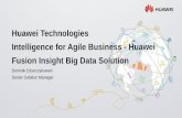 Huawei Technologies Intelligence for Agile Business ... · The Huawei RH1288 V3 server uses the latest Intel E5-2600 v3 series processors, and 6TB HGST hard drives and provides the