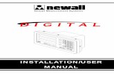 INSTALLATION/USER MANUAL - Newall Digital Manual - 023-602… · INSTALLATION/USER MANUAL Newall Measurement Systems. Contents 1.0 Introduction 1.1 EMC and Low Voltage Compliance