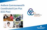 Anthem Commonwealth Coordinated Care Plus (CCC Plus) · •Un enfermero o trabajador social asignado para ayudarlo. •Escucha sus objetivos y crea un plan para ayudarlo a alcanzarlos.