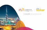 3 - 5 March 2020 l Dubai World Trade Centre, UAE...3 - 5 March 2020 l Dubai World Trade Centre, UAE Pavilion In 2020 Intersolar Middle East are joining hands with Middle East Energy