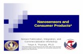 Nanosensors and Consumer Products* Sports and Recreational Equipment ... Electrical Products Test lab