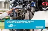 Power Focus 6000 and Tensor STR - Atlas Copco€¦ · TENSOR STR 2 1 Meeting your tightening needs with a higher performance and better control than ever. With a strong focus on ergonomics,