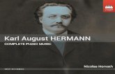 KARL AUGUST HERMANN · Although even now in Estonia composers of simple songs are accused of cultivating a ‘Karl Hermann-ish’ style, Hermann’s choral songs are being still performed
