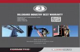 BILLBOARD INDUSTRY BEST WARRANTY - Formetco Laddergrab · Designed and engineered to meet ANSI A14.3 ANSI Z359.16 OSHA 1910.29 BILLBOARD INDUSTRY BEST WARRANTY 833-249-2226 hardwaresales@formetco.com