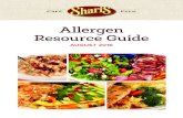 Allergen Resource Guide - Shari'sWelcome to Shari’s When friends and families gather at Shari’s, they know they’ll get two things: impeccable service, and amazing regional foods