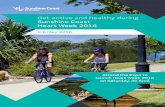 Get active and healthy during Sunshine Coast Heart …...Get active and healthy during Sunshine Coast Heart Week 2016 2-8 May 2016 Attend the Expo to launch Heart Week 2016Expo The