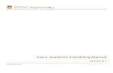 Astra: Academic Scheduling Manual - University of Manitobaintranet.umanitoba.ca/student/records/media/Astra... · Astra Schedule – Academic Scheduling Manual Revised May 21, 2019