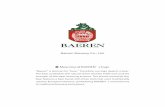 Baeren Brewery Co., Ltd. Meaning of BAERENʼs logodp32320117.lolipop.jp/en-brochure.pdf · Traditional English pub apple-ﬂavored alcoholic beverage brewed from 100% Iwate-grown