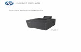 LASERJET PRO 400 - Hewlett Packardh10032. · Software availability and localization This section provides information about the availability of the product printing-system software