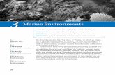 INTRODUCTION TO MARINE SCIENCE - St. Joseph Academy Ch3.pdf3.1 MARINE LIFE ZONES Where in the vastness of the ocean can marine organisms be found? Fortunately, you don’t have to