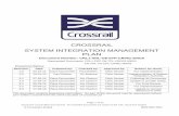 System Integration Plan - Crossrail Learning Legacy...2018/08/07  · Crossrail System Integration Management Plan CRL1-XRL-O8-STP-CR001-50010 – Rev 3.2. Page 2 of 21 Document uncontrolled