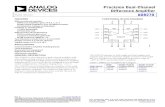 Precision Dual-Channel Difference Amplifier Data Sheet AD8270 · 2019-09-14 · Precision Dual-Channel Difference Amplifier Data Sheet AD8270 Rev. A Document Feedback Information