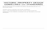 HISTORIC PROPERTY DESIGN GUIDELINES AND STANDARDSThe pattern of architectural detailing of the historic building should be incorporated into the new construction is a simplified or