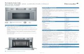 PODS301W - BSH Hausgeräte · PODS301W 30-INCH STEAM AND CONVECTION SINGLE BUILT-IN OVEN PROFESSIONAL SERIES 30-INCH STEAM AND CONVECTION SINGLE OVEN ACCESSORIES (OPTIONAL) 00777111