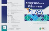 Latin American and Asian Studies - Universiti Kebangsaan Malaysia · 2016-09-30 · K M A S of Malaysia Latin American and Asian Studies th International Seminar on 10th -12th October