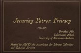 Securing Patron Privacydownloads.alcts.ala.org/ce/20171108_Securing_Patron_Privacy_Slide… · Changes to policies should not be applied retroactively to user data without users’