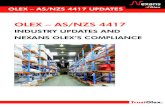 OLEX – AS/NZS 4417 - AS NZS 4417... · 2018-04-06 · Australia over the past 10 years, Standard AS/NZS 4417 was amended to include ‘Building Wiring Cable’ to the list of products