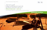 Annual Development Effectiveness Review 2012 · Annual Development Effectiveness Review 2012 v the 2012 AdeR in 7 numbers 1.7 trillion is Africa’s collective GDP in dollars, putting