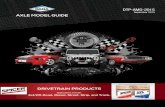 Spicer Performance Driveline & Axles Catalog universal joints and an even stronger axle shaft for their