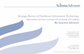 Strategic Review of Healthcare Information Technology€¦ · Strategic Review of Healthcare Information Technology ... Our process has been designed to develop growth strategy in