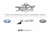 Special Warfare Boat Operator (SB) · The Special Warfare Boat Operator roadmap includes the four areas encompassed by the Continuum in Professional ... depot level maintenance, tactical
