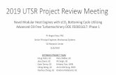 2019 UTSR Project Review Meeting...• Undamped Critical Speed Map • Used to position critical speeds • Anchoring of bearing stiffness values • Ensuring tie bolt frequency >