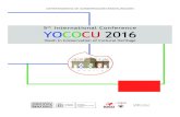 5th International Conference YOCOCU 2016 - Campanerscampaners.com/pdf/pdf906.pdf · 5th International Conference YOCOCU 2016 Youth in Conservation of Cultural Heritage Organized by