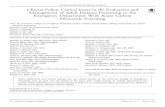 Clinical Policy: Critical Issues in the Evaluation and ... · term sequelae; despite this, the role of HBO 2 remains controversial.4,18 The 2008 ACEP clinical policy4 addressed critical