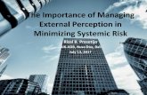 The Importance of Managing External Perception in ... · The Importance of Managing External Perception in ... Rizal Bambang Prasetijo is the chairman of Trimegah Securities, ...