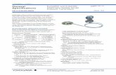 General EJA438W and EJA438N Specifications …...General Specifications   EJA438W and EJA438N Diaphragm Sealed Gauge Pressure Transmitters