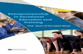 Europa - ENTREPRENEURSHIP IN VOCATIONAL EDUCATION AND … · 2012-07-30 · business associations should promote partnerships between VET schools and enterprises, and motivate more