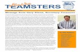 TEAMSTERS · bied then President, Jimmy Hoffa to merge the six Alaska Teamster Locals into one; Local 959. Bob Dixon was the first President of the new statewide Local with Jesse