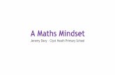 A Maths Mindset - EXETER CONSORTIUM · theory in her book ‘Mindset: The New Psychology of Success’ •People tend to fall into a Fixed or Growth Mindset •Fixed Mindset – believe
