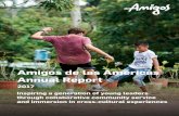 Amigos de las Amأ©ricas Annual Report Amigos de las Amأ©ricas Annual Report 2017 Inspiring a generation