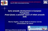 Early prosodic development in European Portuguese: Proso ...labfon.letras.ulisboa.pt/files/DEPE_Vigario_et_al...Early prosodic development in European Portuguese: Proso-Quest, a parental