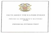 FACTS ABOUT THE U.S.PARK POLICE · (PEB) administration. 21Page . WHY IS PHYSICAL FITNESS IMPORTANT? First, physical fitness is important because the five physical fitness areas determine