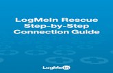 LogMeInRescue Step-by-Step ConnectionGuide · StartingaPINCodeSession:Windows+Internet Explorer LogMeInRescueisatoolthattechniciansusetoaccessremotecomputersandmobiledevices ...