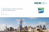 Accident Insurance Commission - MAIC · 28/11/2017  · INTRODUCTION ... MCR was commissioned by the Motor Accident Insurance Commission (MAIC) to ... they could lodge a CTP claim