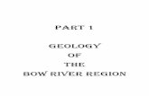 Part 1 Geology of the Bow River region - CottageClub · The sediments were deposited as shore face and shallow marine sandstones with interbedded mudstones and gravel. Ripple marks,