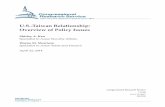 U.S.-Taiwan Relationship: Overview of Policy Issues...U.S.-Taiwan Relationship: Overview of Policy Issues Congressional Research Service 2 pushing for de jure independence of Taiwan.