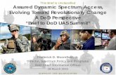 This Brief is Unclassified DoD DoD CIO Assured Dynamic ... · 3/18/2015  · GEMSIS: Global Electromagnetic Spectrum Information System . EMS SSG: Electromagnetic Spectrum Strategy