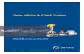 Gate, Globe & Check Valves · Gate, Globe & Check Valves. 02 23 Introduction L&T Cast Steel Gate, Globe and Check Valves have established themselves the world over for their quality,