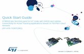 Quick Start Guide - STMicroelectronics...Quick Start Guide STM32Cube function pack for IoT node with GNSS and cellular connectivity for Asset Tracking applications based on TomTom