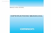 SmartSlice GRT1 Series Slice I/O Units - Omron€¦ · SmartSlice GRT1 Series Slice I/O Units Operation Manual (this manual) Describes the models, specifications, functions, operating