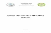 Power Electronics Laboratory Manual - eng.iugaza.edu.pseng.iugaza.edu.ps/Portals/113/elec-dep/files/Power Electronics... · Power Electronics Laboratory Manual February 2019. This