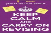 Year 11 Revision Booklet - Huish Episcopi Academy · GSE Maths: Paper 1 Non alculator Morning Thursday 18 th May GSE Science: hemistry ore Unit 1 Morning This is for triple award