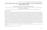 isd2018.s2-1.09 SITUATION IN THE MARKET OF BAKERY PRODUCTS · SITUATION IN THE MARKET OF BAKERY PRODUCTS 391 ... 1 Introduction . Nowadays, bread, pastry and other bakery products