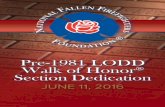 Pre-1981 LODD Walk of Honor Section Dedication · Bernard Evart H Michael Fagan H William Fallin H David Farrell. 10 california Fallen Firefighters ... Lawrence Gallez H Leroy Gann