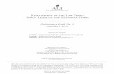 Restatement of the Law Third Torts: Liability for Economic Harm · 2019-09-20 · iv Restatement of the Law Third Torts: Liability for Economic Harm Preliminary Draft No. 2 Comments